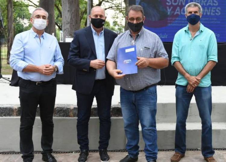 Alcides Calvo: Este año el departamento Castellanos tiene asignado 369 millones del plan Obras Menores