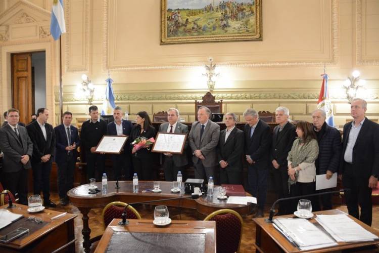 El Senado rindió un emotivo homenaje a Miguel Lifschitz
