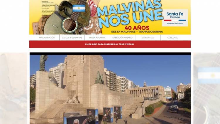 La provincia lanza la plataforma web “Malvinas nos une”