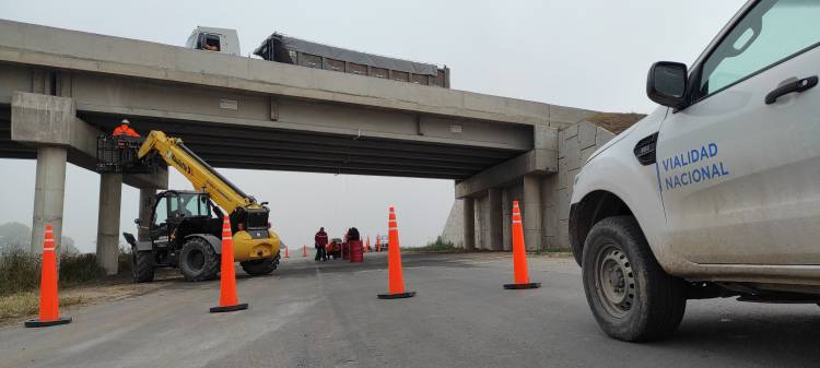 Habilitan el puente sobre la ruta nacional 34 al Sur de Rafaela