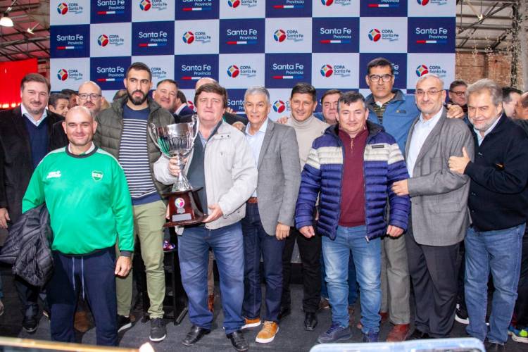 Calvo acompañó al gobernador Perotti en la presentación de Copa Santa Fe Provincia Deportiva