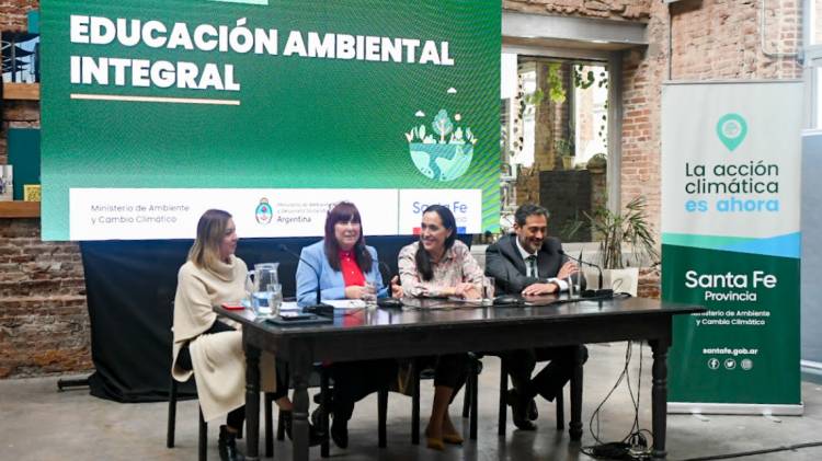 El Gobierno de Santa Fe desarrolló el Primer Encuentro Provincial de Educación Ambiental Integral