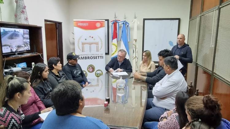 A través del Programa “Superarse” 6 familias de Ambrosetti accederán a elementos de trabajo