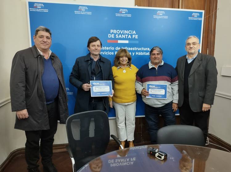 Agua potable, importantes obras para las localidades Fraga y Ataliva