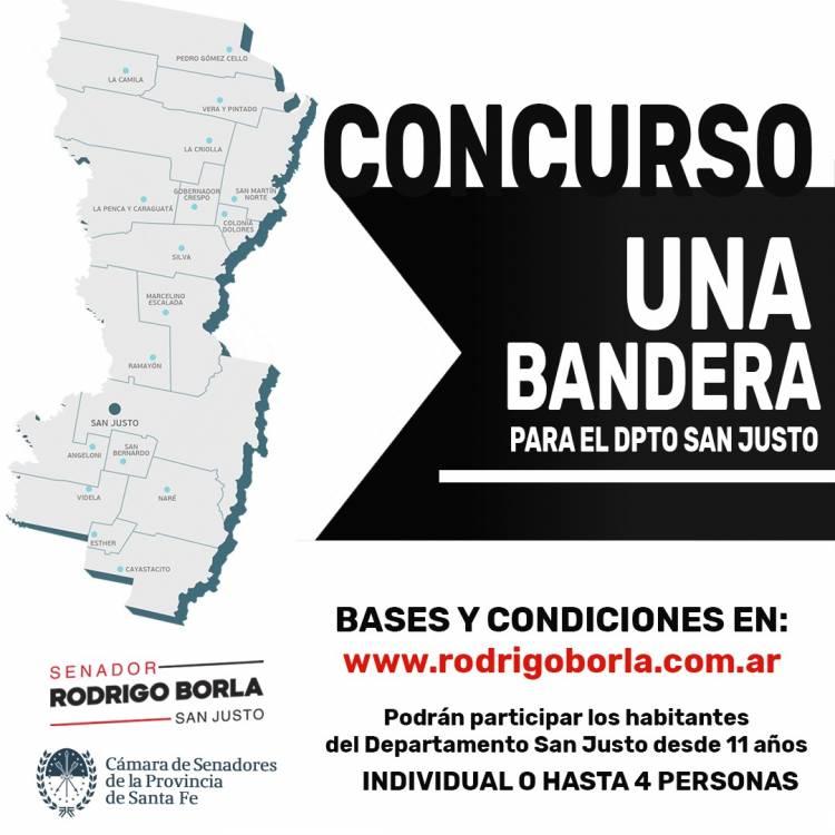 Concurso para la realización de la bandera del Dpto. San Justo