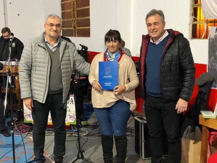 Calvo acompañó la cena de la federación de entidades vecinales