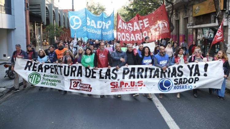 Rodrigo Borla pidió la urgente reapertura de la paritaria provincial