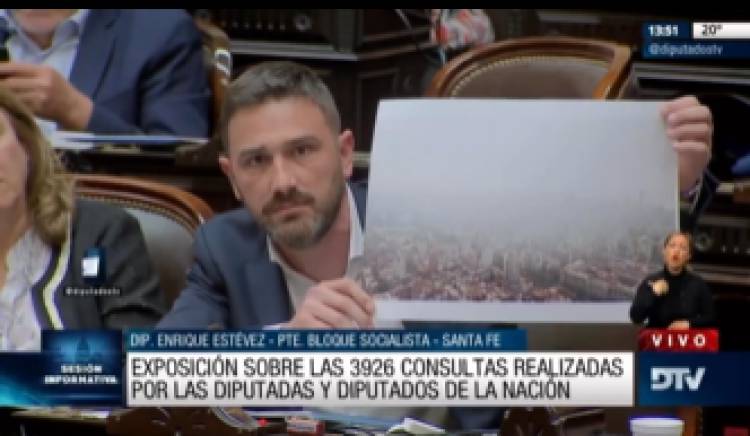 Enrique Estevez: "Necesitamos urgente una Ley de Humedales y la renuncia del ministro Juan Cabandié"