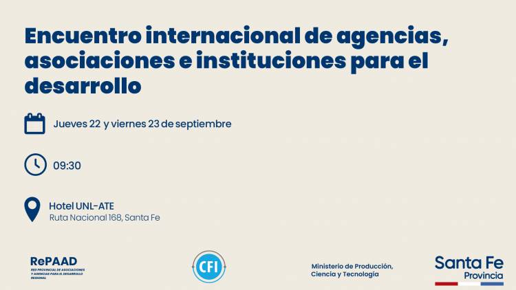 La provincia impulsa un encuentro internacional de agencias, asociaciones e instituciones para el desarrollo