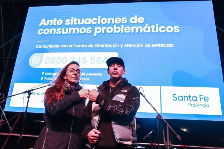 Santa Fe lleva adelante un programa para tratar las adicciones en los barrios