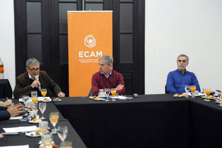Jatón encabezó una nueva reunión del Consejo de Gobierno de ECAM