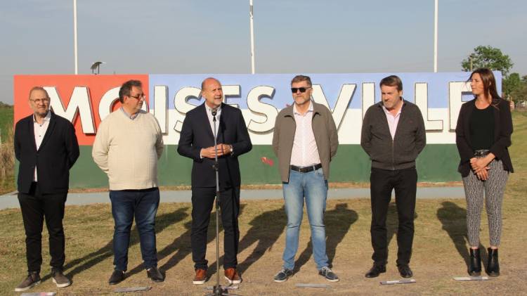 Perotti anunció el comienzo de la obra de repavimentación de la Ruta Provincial N°69-s, entre Moisés Ville y Virginia