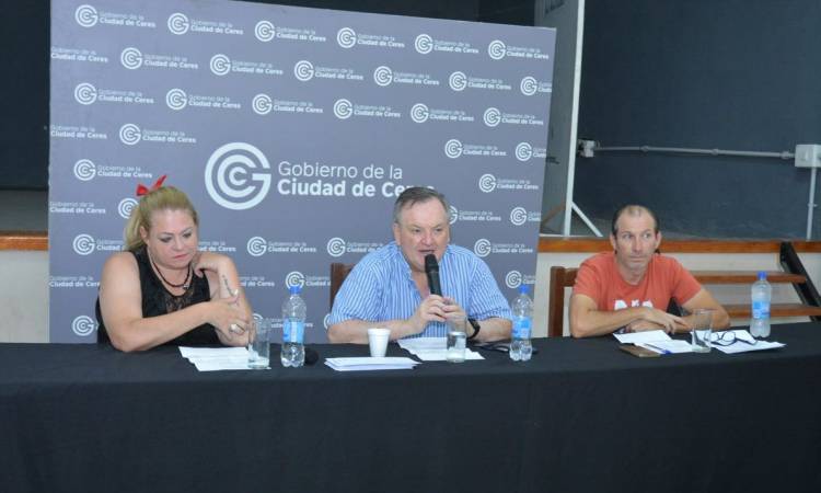 Michlig y Dupouy entregaron aportes a instituciones, recorrieron obras y habillitaron nuevo pavimento