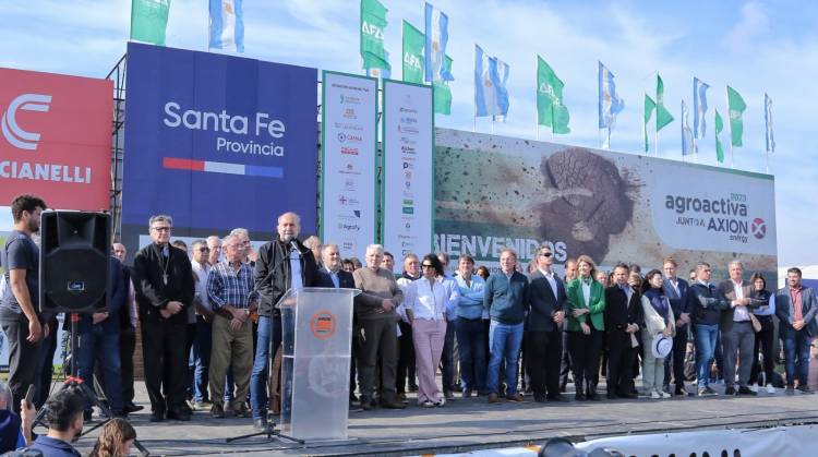 Fuerte respaldo a la provincia de las empresas que participaron en Agroactiva a través del programa Santa Fe Expone