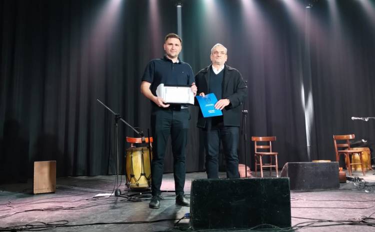 El senador Alcides Calvo participó del 65 aniversario del club Talleres de María Juana
