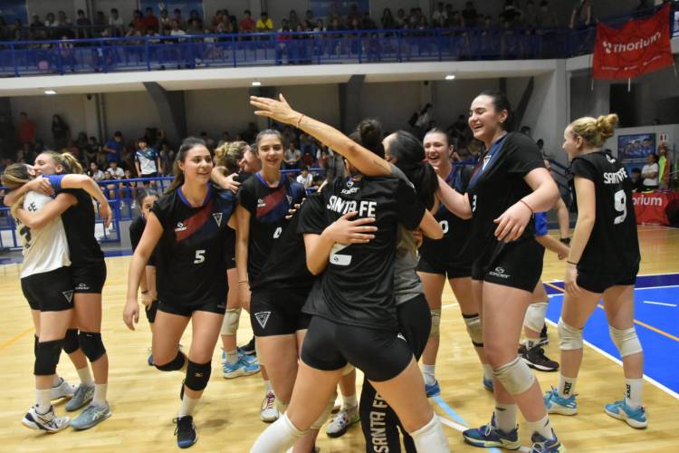 Santa Fe se coronó campeón nacional de vóleibol sub 16