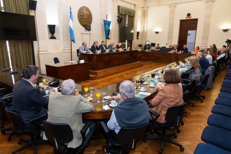 Se desarrolló una reunión conjunta del Consejo Social UNL y la Mesa de Diálogo