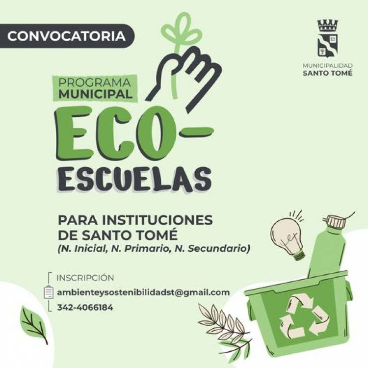 Comienza el Programa Municipal Eco-Escuelas