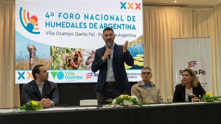 Santa Fe participó del Foro Nacional de Humedales