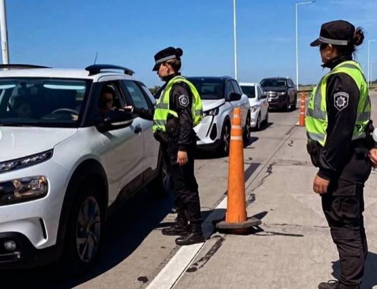 Provincia refuerza los controles en rutas y accesos para el fin de semana extra largo