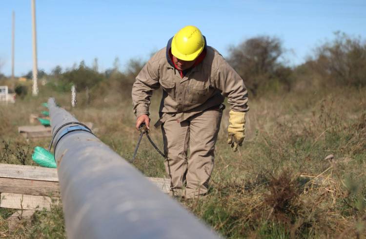 Gasoducto Gran Santa Fe:Provincia avanza en la obra que beneficiará a 250 mil santafesinos