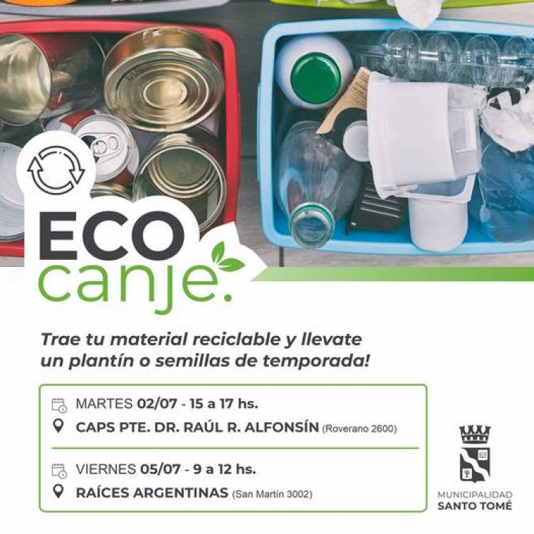 El Eco Canje continúa recorriendo los barrios de Santo Tomé