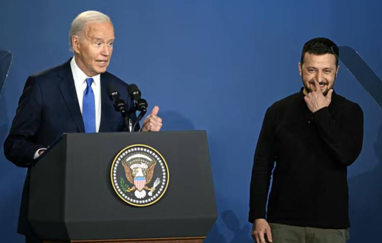 Más problemas oara Biden, confundió a Zelensky con Putín y Harris con Trump