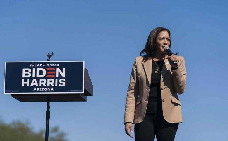 Kamala Harris sobre el respaldo de Biden a su candidatura