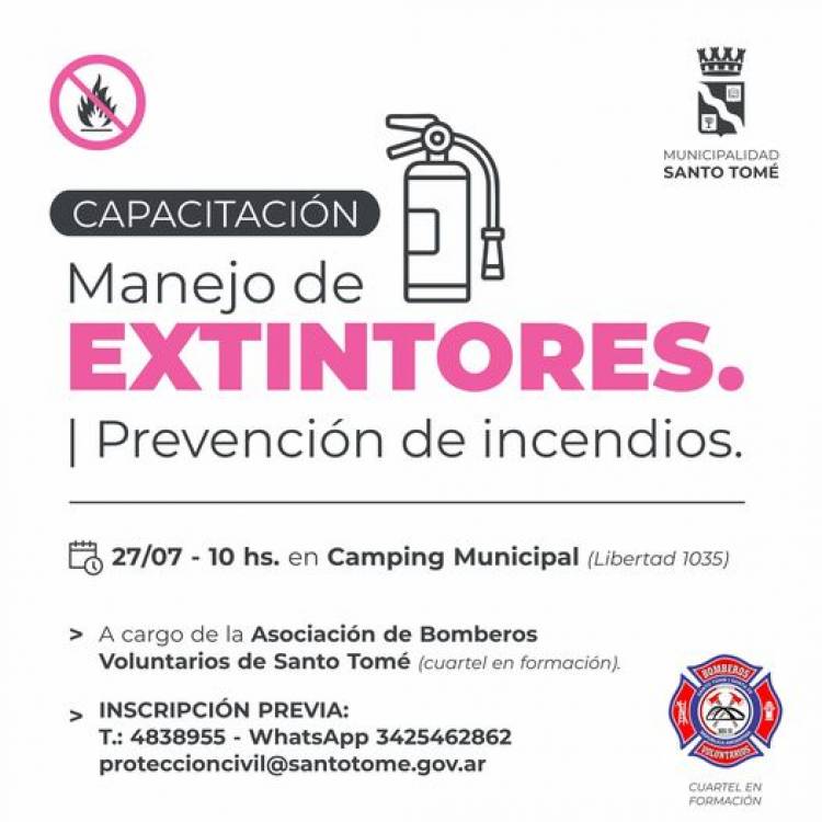 Capacitación sobre Manejo de Extintores y Prevención de Incendios