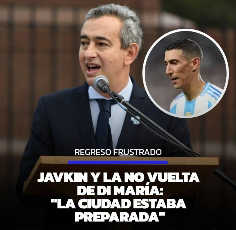 Pablo Javkin se metió en la polémica del no retorno de Ángel Di María 