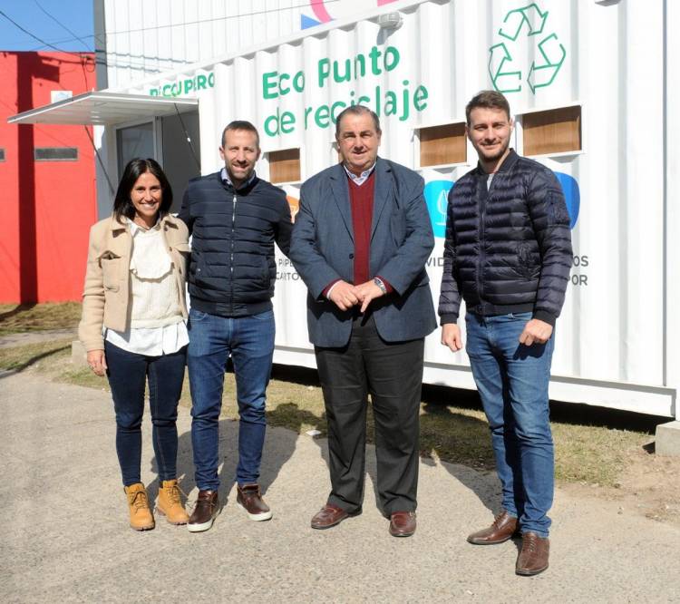 Se instaló el primer Ecopunto en el norte de la ciudad