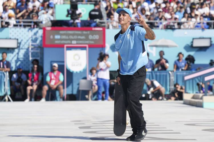 Matías Dell Olio se metió en la final de sketer 