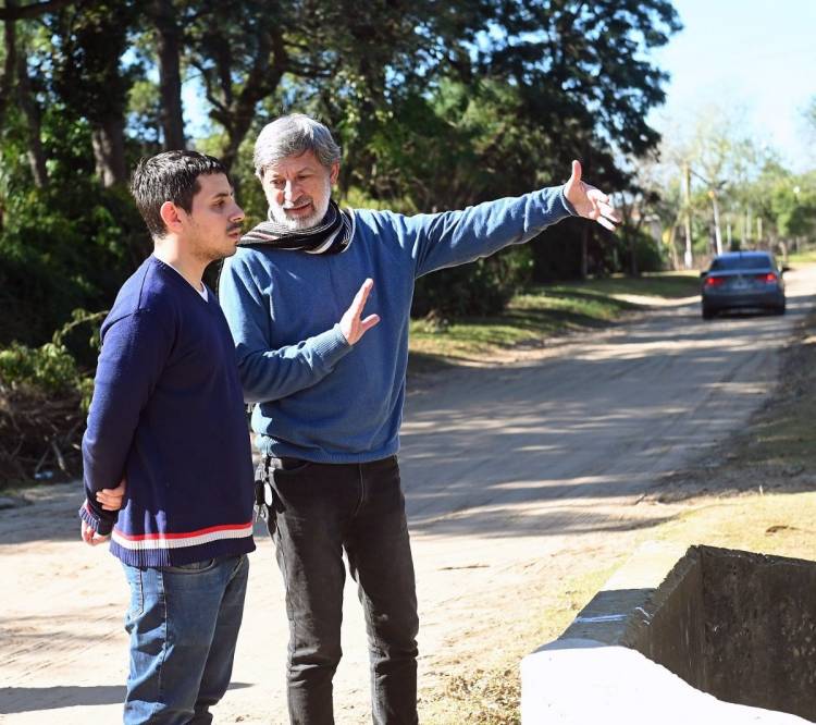 Felipe Franco: “Con las obras vamos a mejorar la transitabilidad en Colastiné Norte”