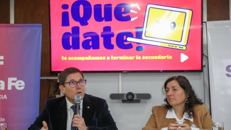 Nueva inscripción a “Quedate”, el programa provincial de acompañamiento para terminar el secundario
