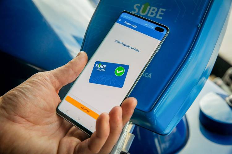 SUBE Digital: los usuarios del transporte público podrán pagar con su celular