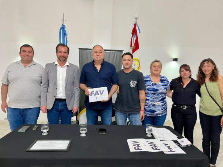 Se realizó una nueva entrega del Fondo de Asistencia a Vecinales