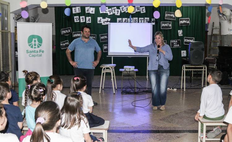 Se capacitó a alumnos y docentes de la escuela “Dr. Wenceslao Escalante” en Caminos Escolares Seguros