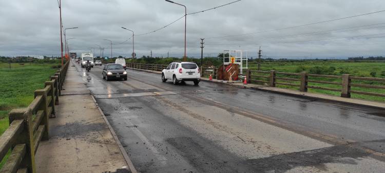 Vialidad habilitó el tránsito sobre el puente carretero