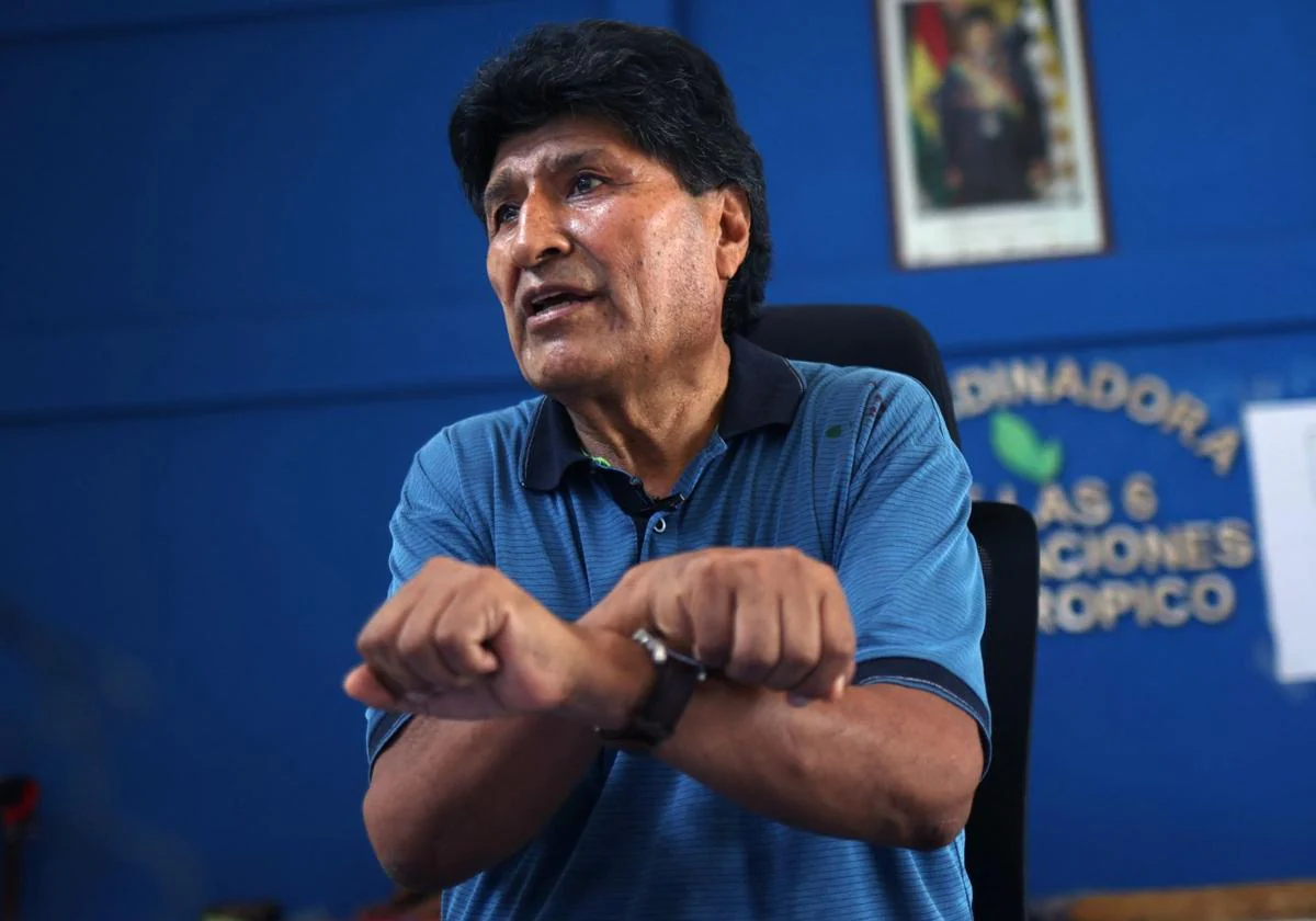 La fiscalia de Bolivia pidió una alerta migratoria para el expresidente Evo Morales