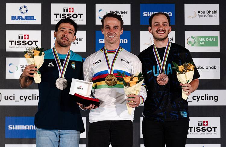 José "Maligno" Torres subcampeón mundial de bmx en Abu Dhabi