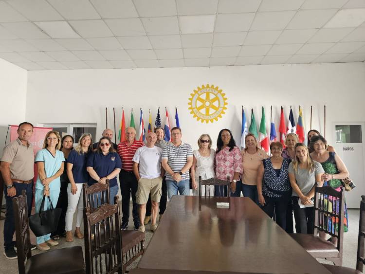 Rodrigo Borla se reunió con entidades intermedias en la ciudad de San Justo
