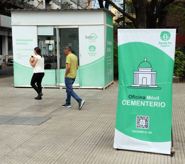 La Oficina Móvil del Cementerio atenderá en las vecinales 20 de Junio y Mariano Comas