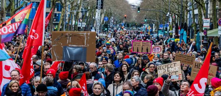 Masivas marchas en Alemania contra la ultraderecha