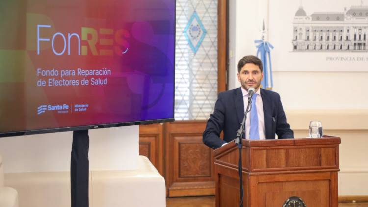 Pullaro: “Esta herramienta nos permitirá ser muy rápidos para reparar los edificios de la salud pública"