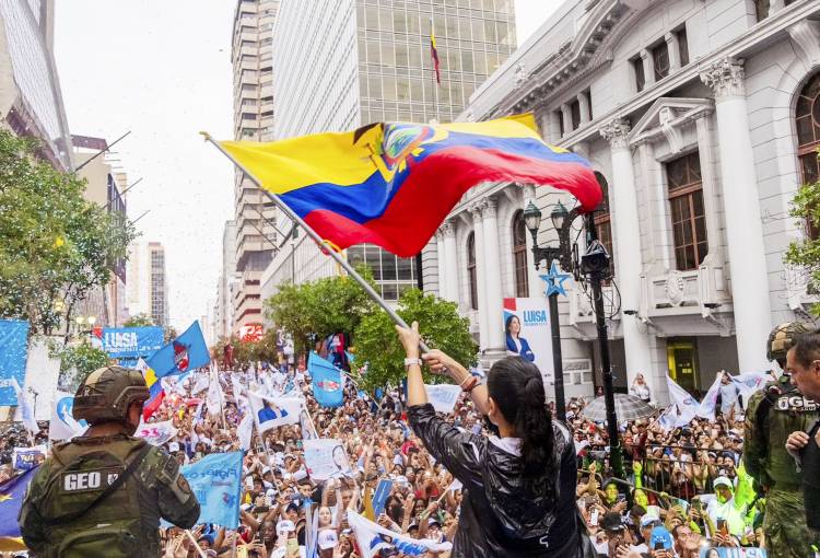 Cerró la campaña electoral y el domingo Ecuador elige presidente