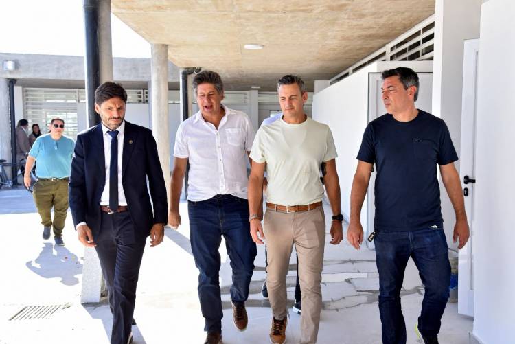 Provincia avanza con obras de infraestructura de cara al inicio del ciclo lectivo
