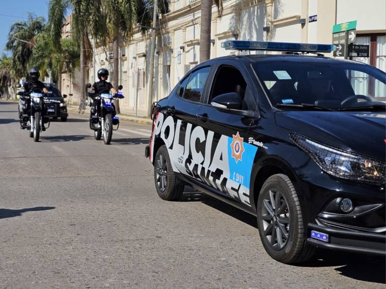 Rodrigo Borla:  "Seguimos incorporando seguridad para los vecinos de San Justo