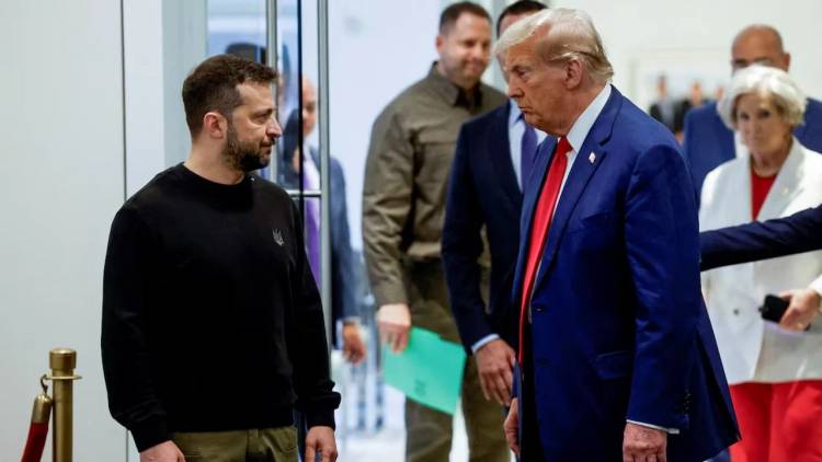 Donald Trump está de acuerdo con una visita de Volodímir Zelenski a los Estados Unidos