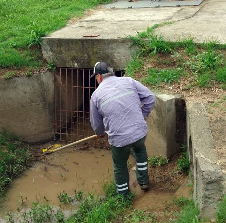 Ante el alerta de lluvias, se monitorea el funcionamiento de las estaciones de bombeo