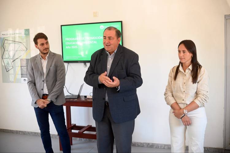 La Municipalidad presentó el programa de Promoción y Educación Ambiental 2025